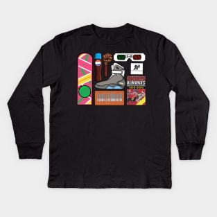 Back to the future 2 Kids Long Sleeve T-Shirt